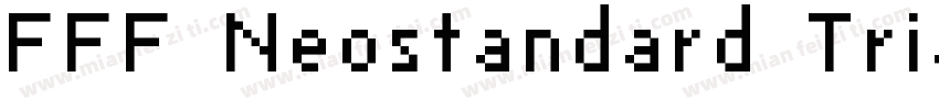 FFF Neostandard Trial字体转换